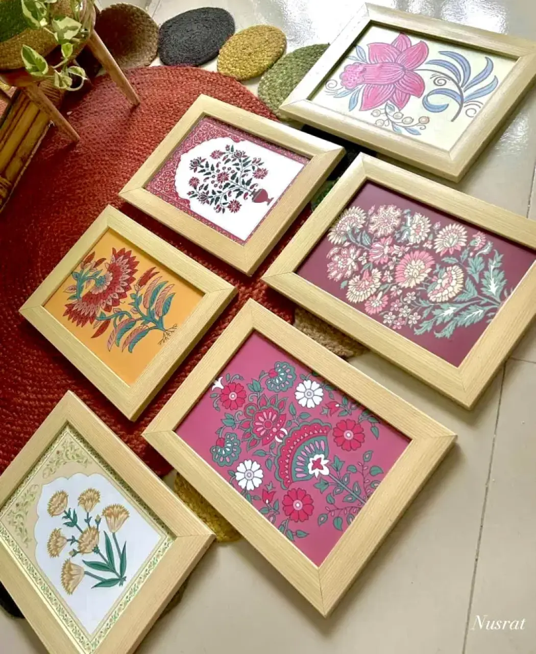 Gulbagicha wall frame