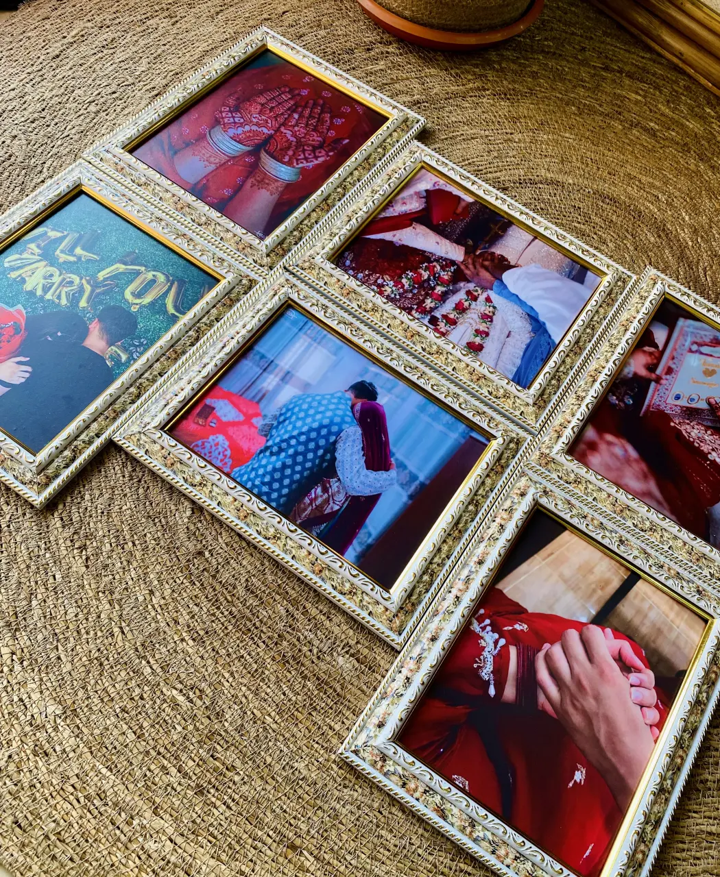 6 PCS Personal Memory Frame Set – Custom Photo Collection”