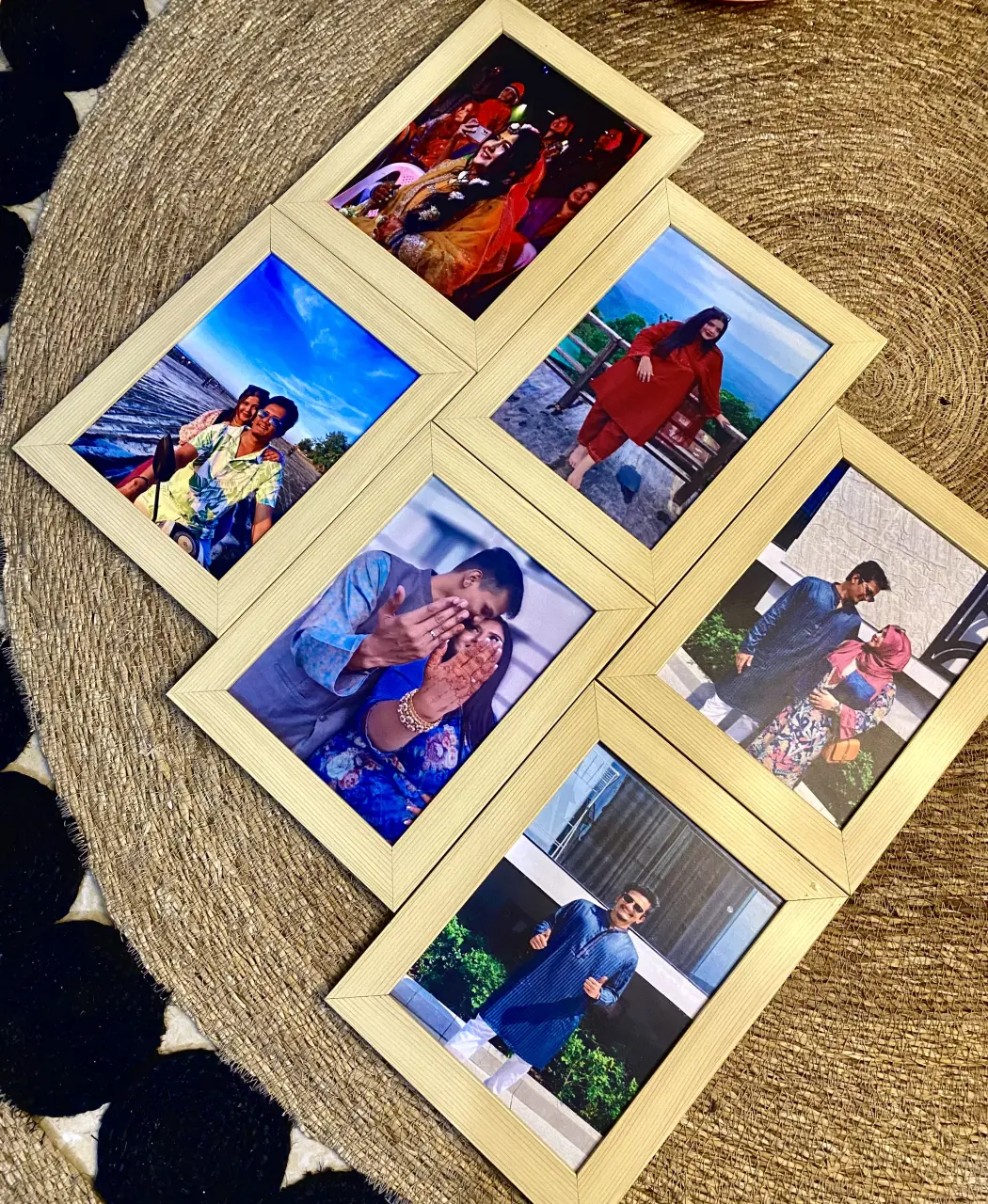 6 PCS Personal Memory Frame Set – Custom Photo Collection”