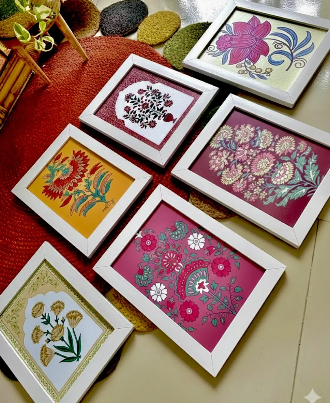 Gulbagicha wall frame