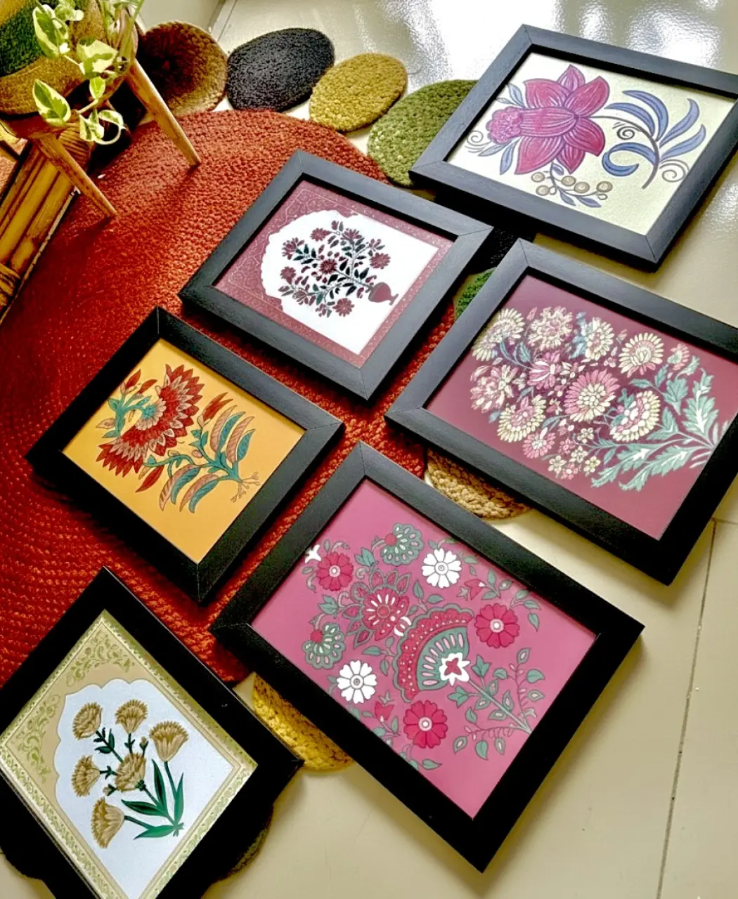 Gulbagicha wall frame